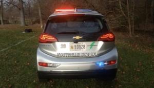 Полиция обзавелась электромобилями Chevrolet Bolt EV