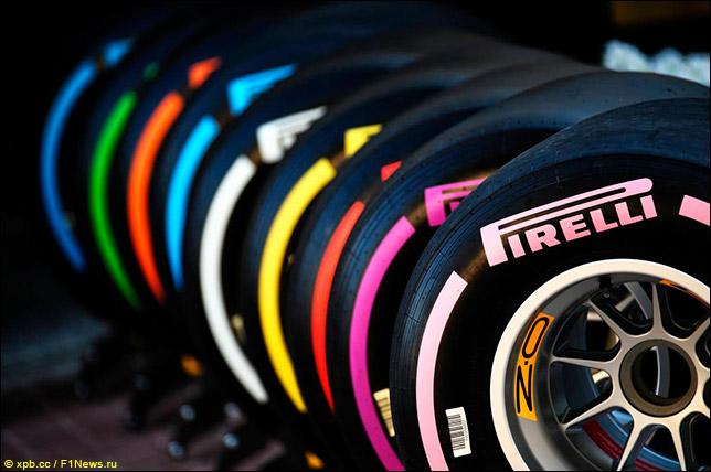 Рабочий диапазон новых шин Pirelli