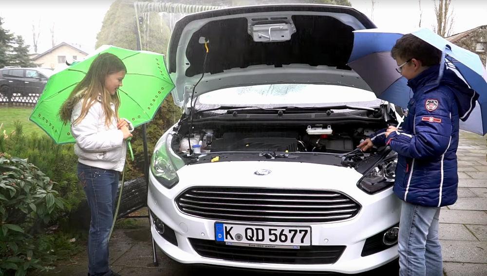 Дети подсказали инженерам Ford, как экономить на «омывайке»
