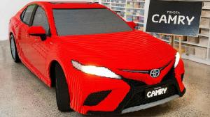 Австралиец построил Toyota Camry из Lego в натуральную величину