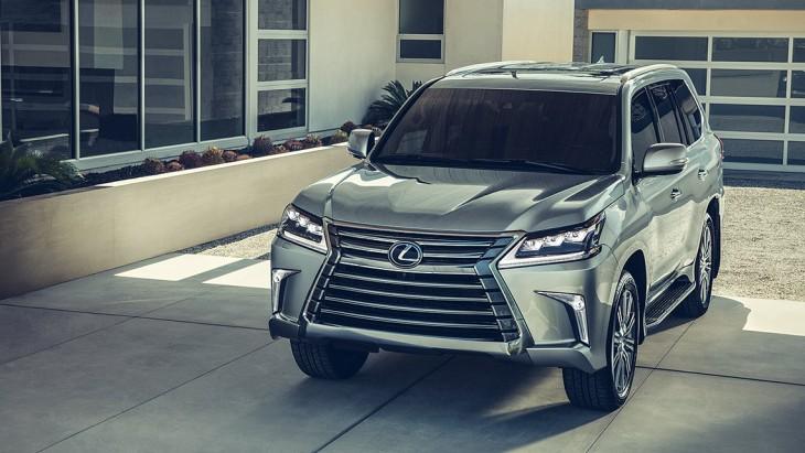 Пятиместный Lexus LX570 оценили в 4,8 миллиона рублей