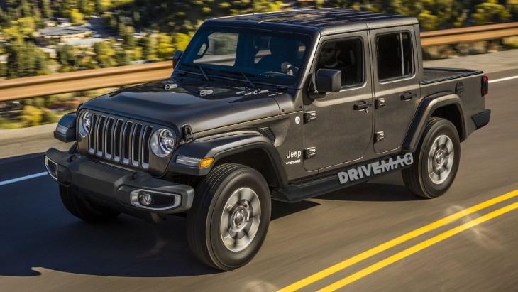 Продажи нового пикапа Jeep Wrangler стартуют весной 2019 года
