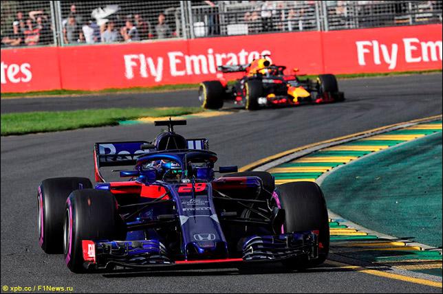 Неудачная гонка для Toro Rosso

