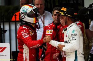 Хэмилтон: Феттель и Ferrari сегодня отработали лучше нас
