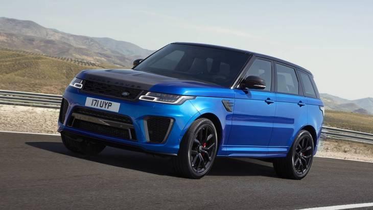 Range Rover Спорт SVR представлен в Калифорнии