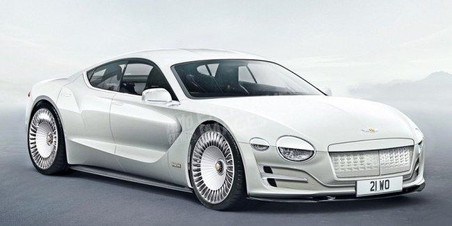 Первым электрическим Bentley станет «четырехдверное купе»