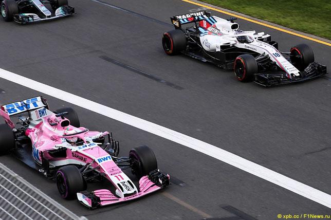 В Williams заблокировали выплату призовых Force India