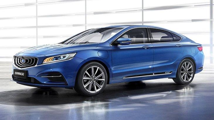 Седан Geely Emgrand GT получил гибридную модификацию