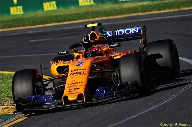 В McLaren готовят новый носовой обтекатель