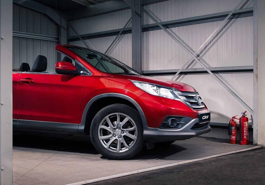 Honda построила полностью неуправляемый кабриолет CR-V
