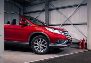 Honda построила полностью неуправляемый кабриолет CR-V