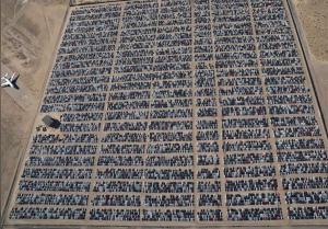 Вот так выглядит парковка с тысячами брошенных дизельных Volkswagen