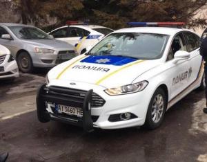 В Украине засняли полицейский Форд спецназначения