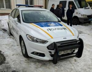 В Украине засняли полицейский Форд спецназначения