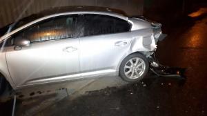 Porsche влетел в Toyota в Алматы: водитель скрылся с места аварии