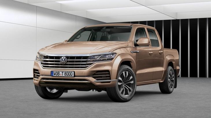 Новый Volkswagen Amarok: первые изображения