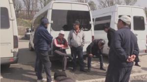 Водители маршрутных такси устроили забастовку в Бишкеке