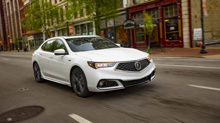 Обновлённый седан Acura TLX поступил в продажу