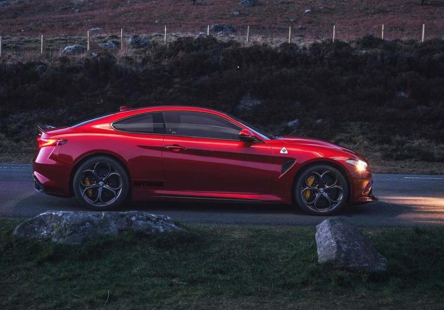 Конкурент BMW M4 от Alfa Romeo станет частично LaFerrari