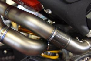 Ducati Panigale V4 с выхлопом Termignoni 4uscite