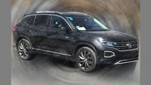 Новый кроссовер Volkswagen Tayron замечен на тестах