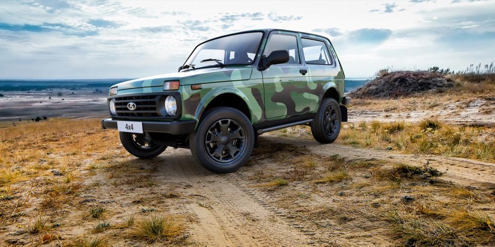 АвтоВАЗ выпустил Lada 4x4 в камуфляжном кузове