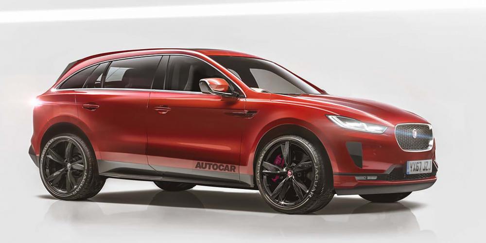 Jaguar выпустит большой кроссовер J-Pace к 2021 году