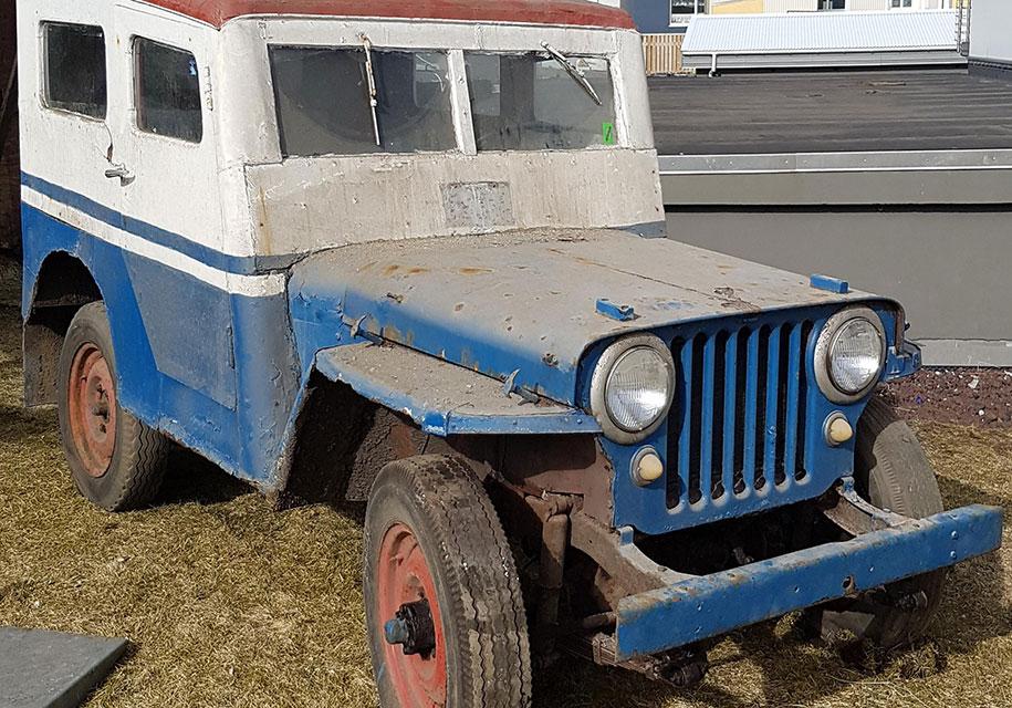 В Исландии нашли и спасли 72-летний внедорожник Willys