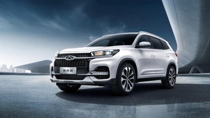 Названы цены флагманского кроссовера Chery Tiggo 8
