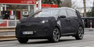Обновленный Kia Sportage GT Line впервые замечен на тестах