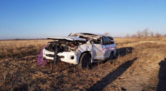 ДТП с участием свадебного кортежа в ЗКО: погиб человек
