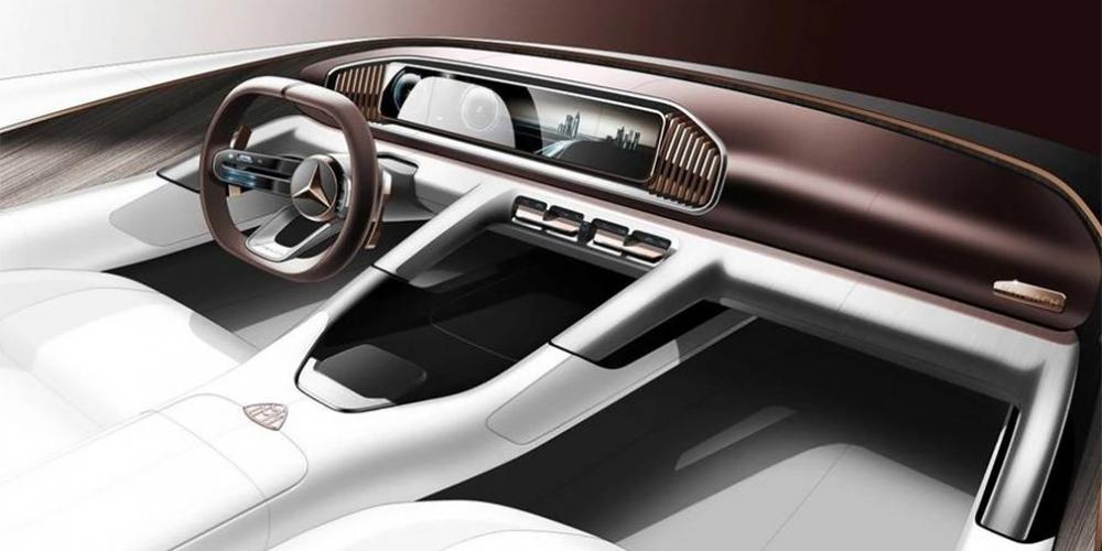 Mercedes-Maybach показал салон роскошного концепт-кара