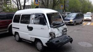 Два человека пострадали в ДТП в Алматы
