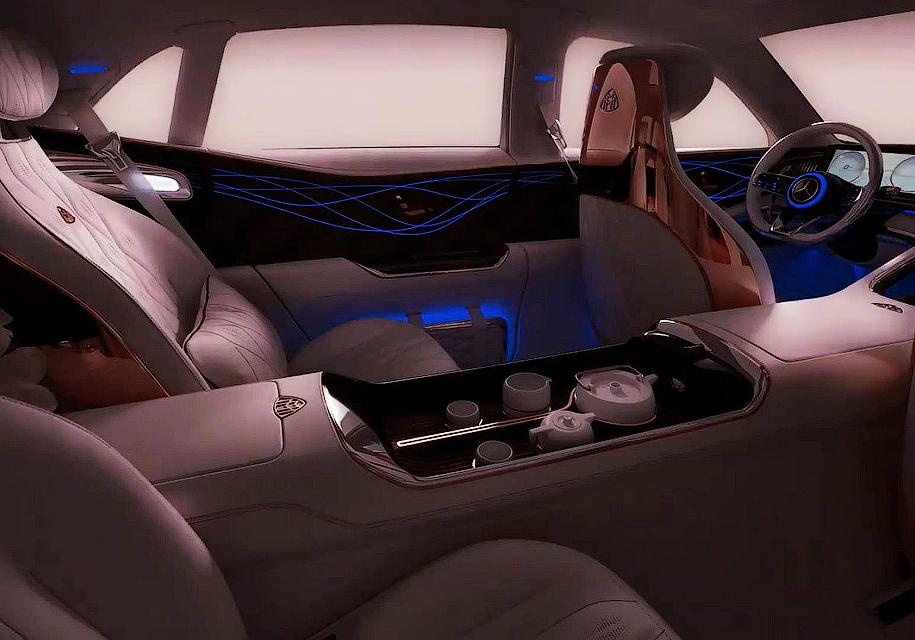 В салон роскошного внедорожника Mercedes-Maybach установят чайник