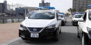 Nissan Leaf 2018 поступил на службу в полицию