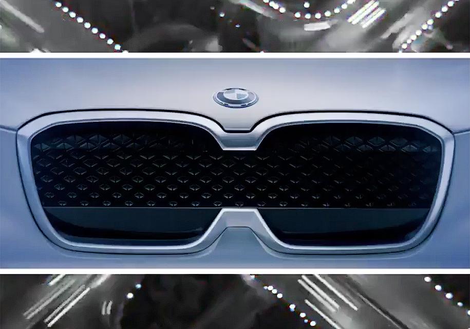 Компания BMW показала сдвоенные «ноздри» электрокроссовера