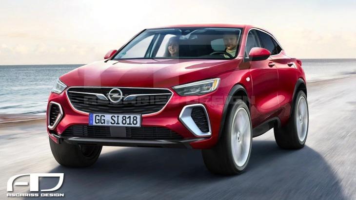 Флагманский кроссовер Opel: новые изображения
