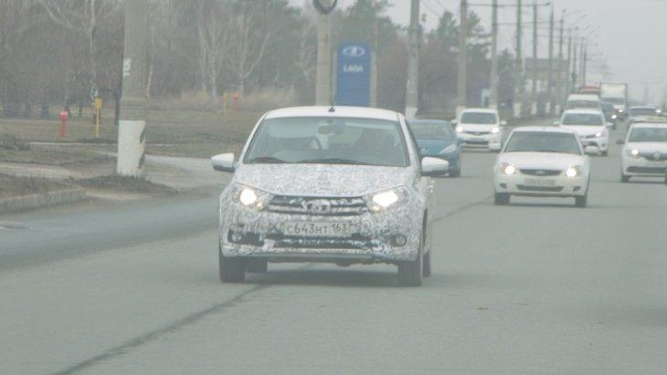 Обновлённая LADA Granta вновь замечена на тестах
