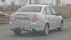 Обновлённая LADA Granta вновь замечена на тестах