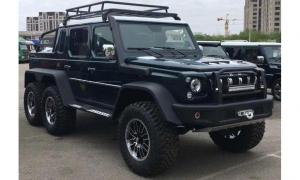 Китайцы клонировали шестиколесный Mercedes Gelandewagen