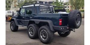 Китайцы клонировали шестиколесный Mercedes Gelandewagen