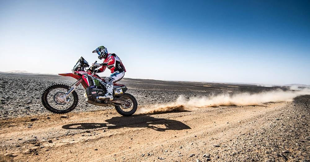 Команда Monster Energy Honda выиграла ралли Мерзуга 2018