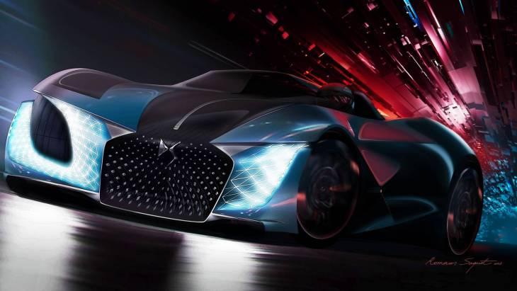 В Пекине дебютировал 1360-сильный электрокар DS X E-Tense Concept