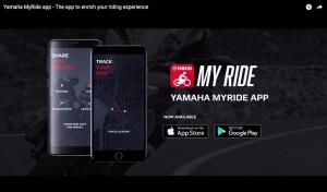 Приложение Yamaha MyRide