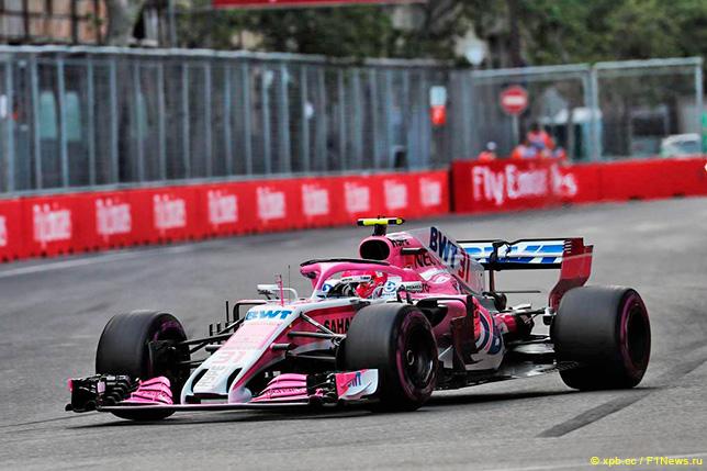 Окон: Force India – четвёртая команда по скорости