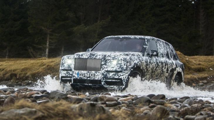 Rolls-Royce Cullinan будет представлен 10 мая