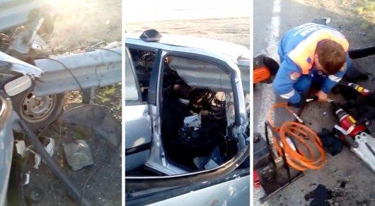 "Влетел в ограду насквозь": Смертельное ДТП произошло близ Балхаша