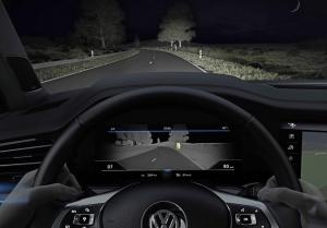 Volkswagen рассказал о системе ночного видения Touareg