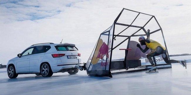 Seat помог конькобежцу установить рекорд скорости