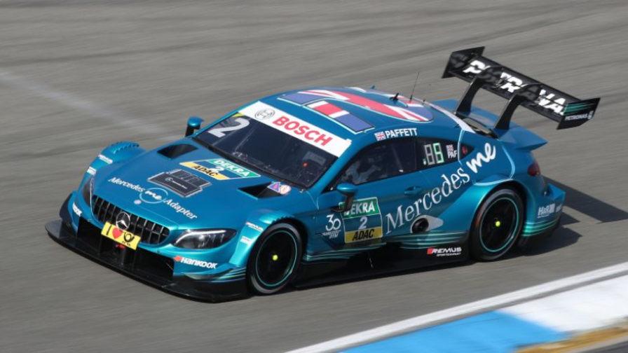 Гэри Паффетт выиграл первую гонку сезона DTM в Хоккенхайм